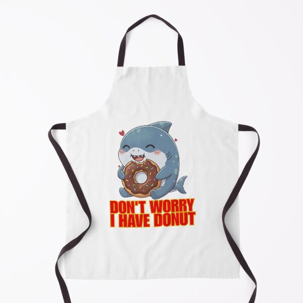 Item preview, Don'T Worry I Have Donut Cute Shark Funny Donut Lover Kawaii designed and sold by rojbskn.