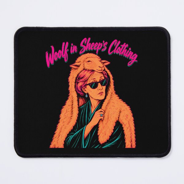 Item preview, Woolf in Sheep’s Clothing Literary Pun designed and sold by Victor Shadehorn.