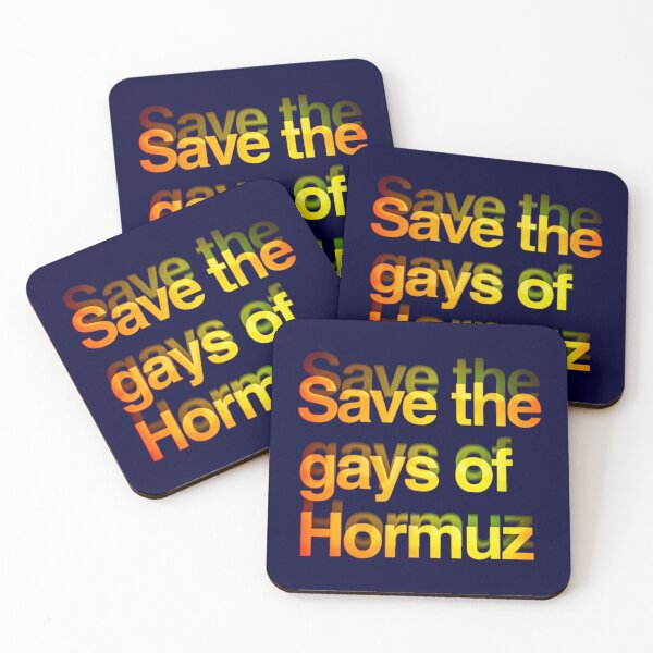 Item preview, Save the Gays of Hormuz designed and sold by W Designs.