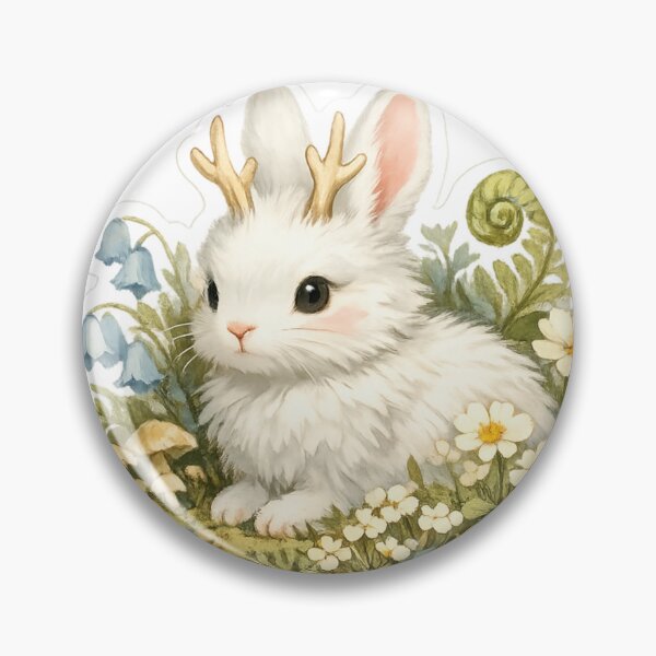 Item preview, Velvet Antler Bunny designed and sold by H A R L E I G H .
