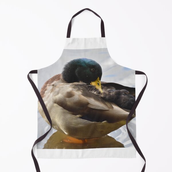 Item preview, Mallard Duck Preening on Rippled Water designed and sold by Shanguai.