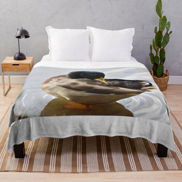 Item preview, Mallard Duck Preening on Rippled Water designed and sold by Shanguai.