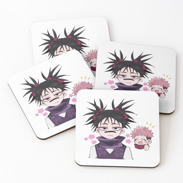 Item preview, Tired Pigtails Elder Brother with Cheering Pink Haired Junior designed and sold by Snowdog-Art.
