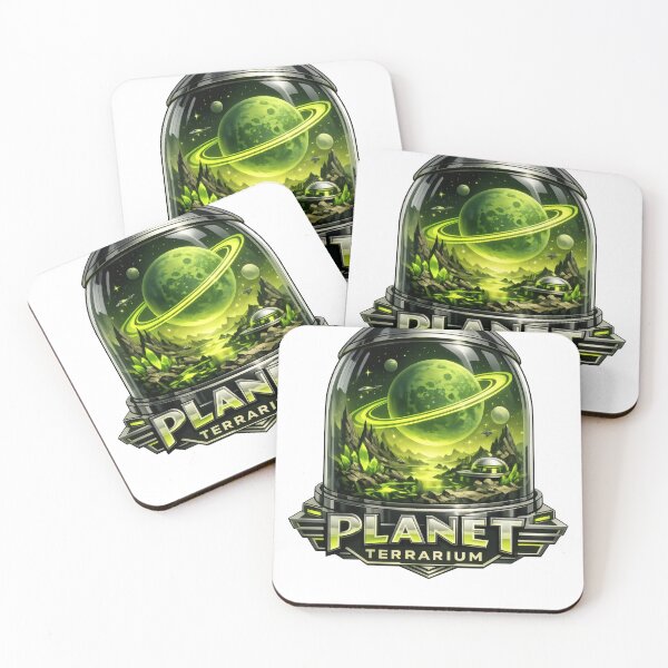 Item preview, Chrome Neo Deco Planet Terrarium Aliencore Graphic designed and sold by TheRealTaria.