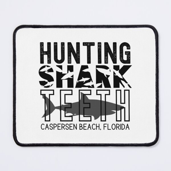 Item preview, Caspersen Beach Florida (Hunting Shark Teeth) designed and sold by rojbskn.