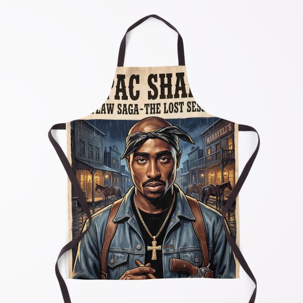 Item preview, Hand-Drawn Western Outlaw Rap Portrait designed and sold by ARTROGAN.