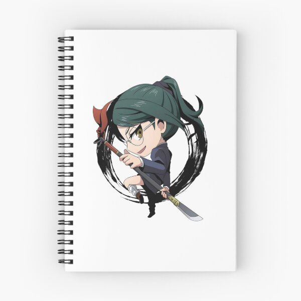 Item preview, Glasses Spear Heroine Striking Stance in Ink Swirl designed and sold by Snowdog-Art.