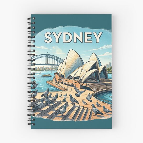 Item preview, Sydney Pigeon Vintage Travel Poster designed and sold by azule1.