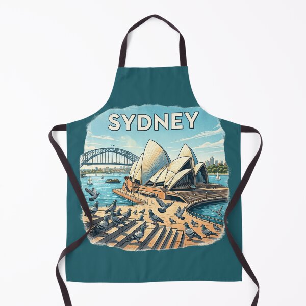 Item preview, Sydney Pigeon Vintage Travel Poster designed and sold by azule1.