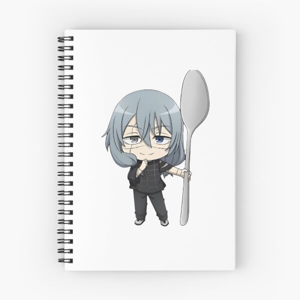 Item preview, Blue Haired Swordswoman in Suit Holding Giant Spoon designed and sold by Snowdog-Art.
