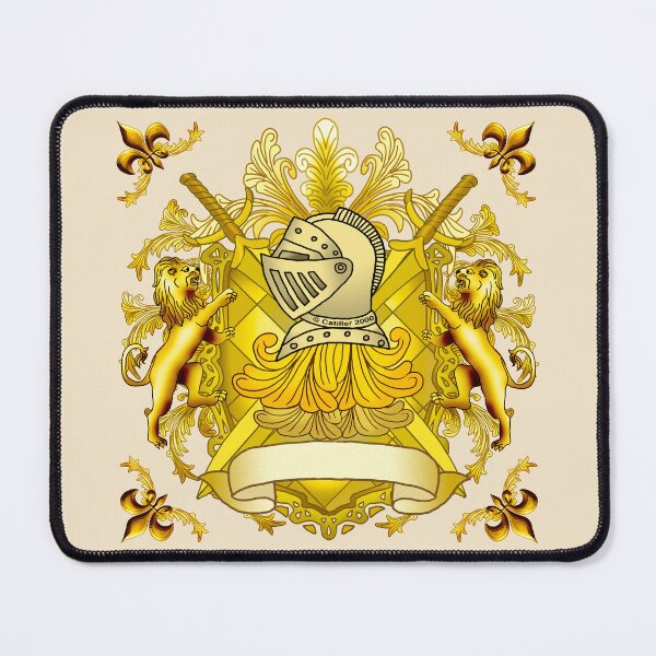 Item preview, Yellow Knight Shield designed and sold by artmuvz.