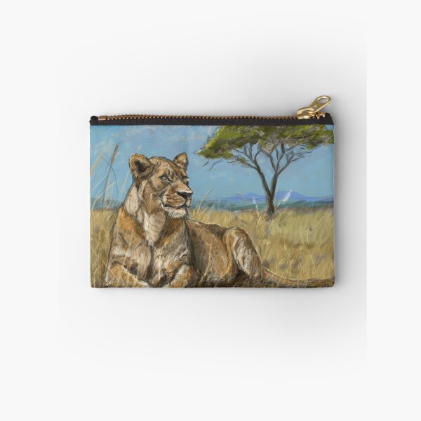 Item preview, Savannah Queen: A Resting Lioness Illustration designed and sold by hopenoli_art.