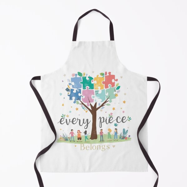 Item preview, Every Piece Belongs - Puzzle Tree Autism Awareness designed and sold by Cartoon art with a purpose ❤️ Supporting Althea’s friends .
