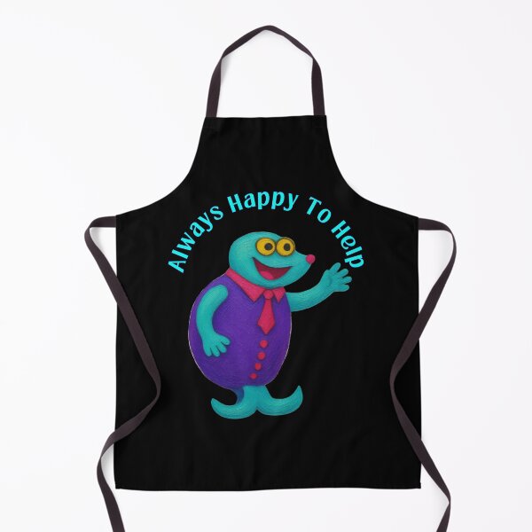 Item preview, Always Happy to Help – Cute Whimsical Character designed and sold by PatykArt.