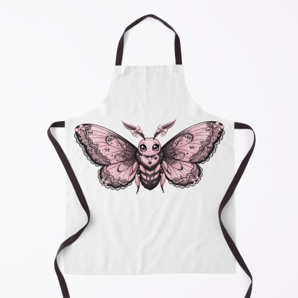 Item preview, Cute Coquette Aesthetic Lace Moth designed and sold by KelliesGrafix.