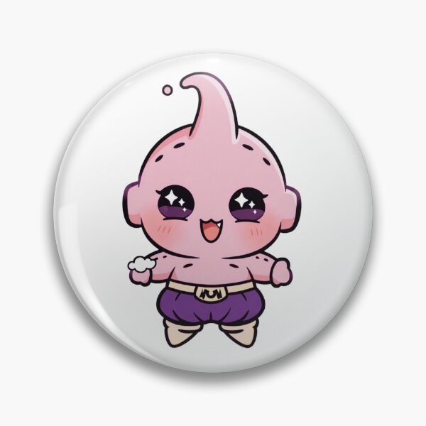 Item preview, Kid Buu Chibi Procreate Illustration designed and sold by ExploreAura Studio.
