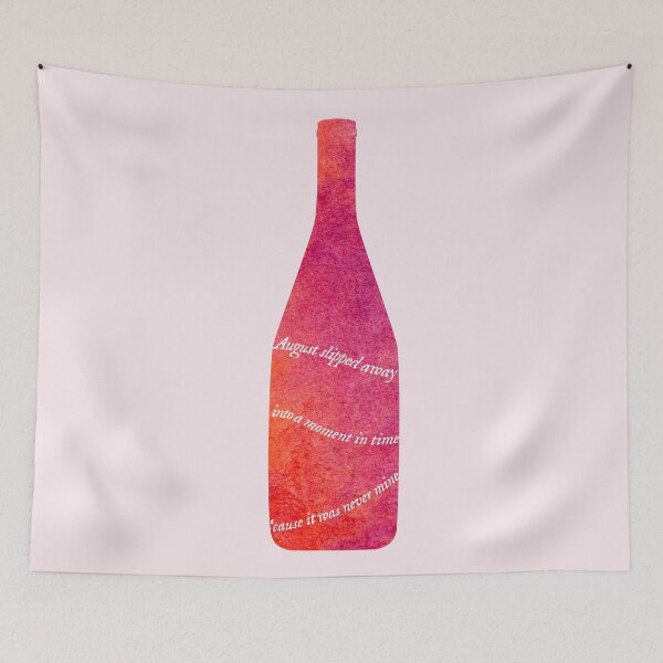 Item preview, August slipped away like a bottle of wine designed and sold by taylorvinyls.