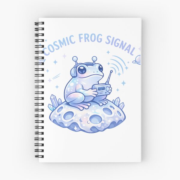 Item preview, Opal Cosmic Frog Signal Aliencore Graphic designed and sold by TheRealTaria.