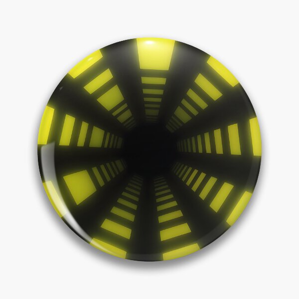 Item preview, Yellow Circular Tunnel & Glowing Lights designed and sold by Electric Shock!! Design.