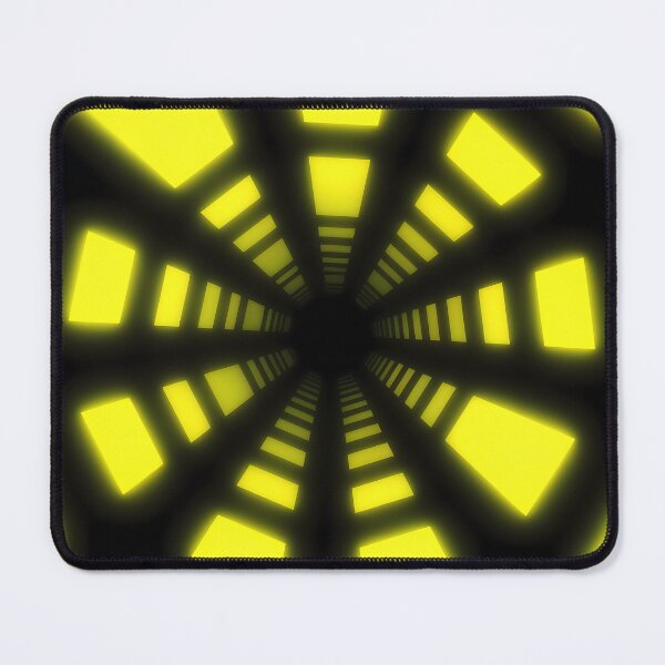 Item preview, Yellow Circular Tunnel & Glowing Lights designed and sold by Electric Shock!! Design.