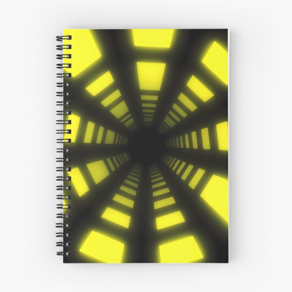 Item preview, Yellow Circular Tunnel & Glowing Lights designed and sold by Electric Shock!! Design.