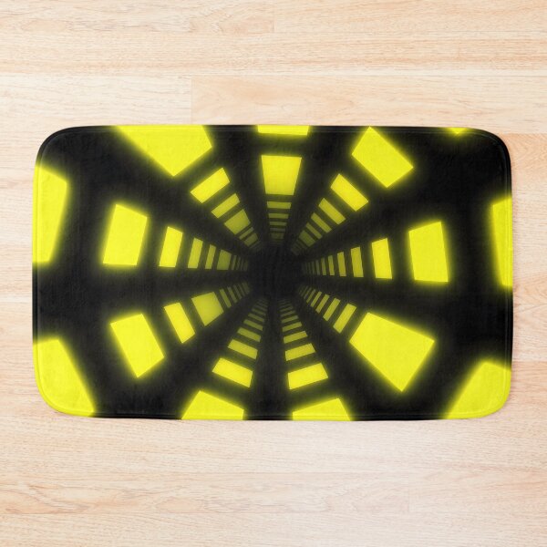 Item preview, Yellow Circular Tunnel & Glowing Lights designed and sold by Electric Shock!! Design.