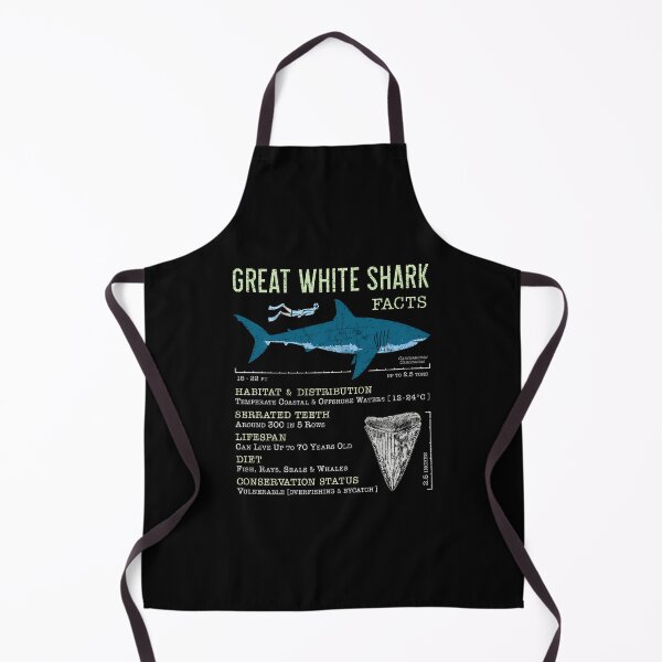 Item preview, Great White Shark Facts designed and sold by rojbskn.