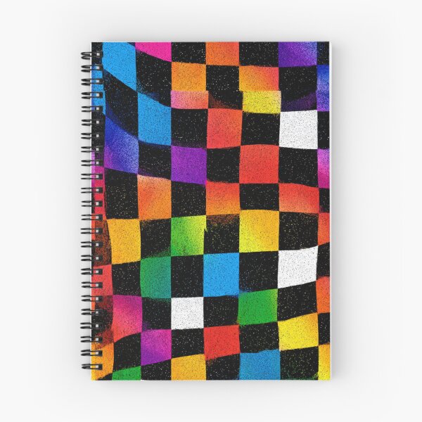 Item preview, Rainbow Abstract Checkerboard 1 designed and sold by W Designs.