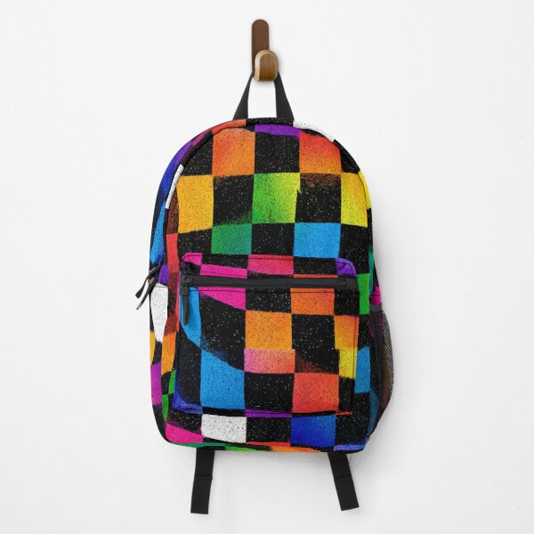 Item preview, Rainbow Abstract Checkerboard 1 designed and sold by W Designs.
