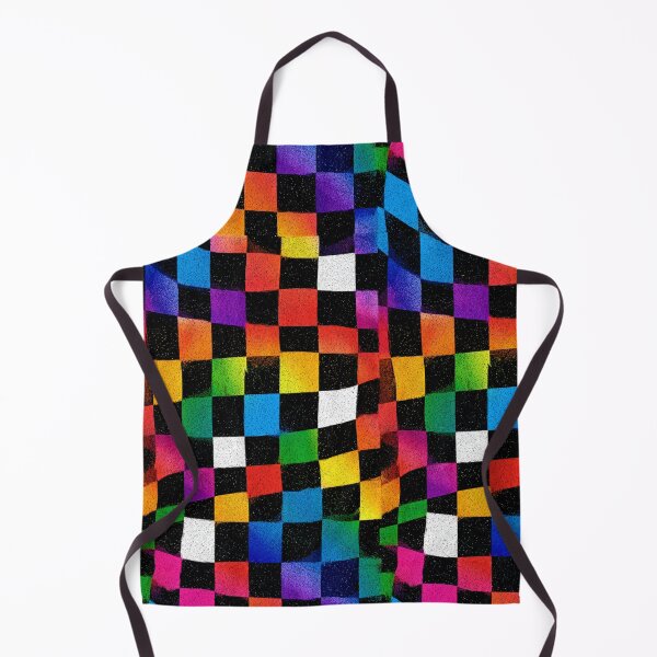 Item preview, Rainbow Abstract Checkerboard 1 designed and sold by W Designs.