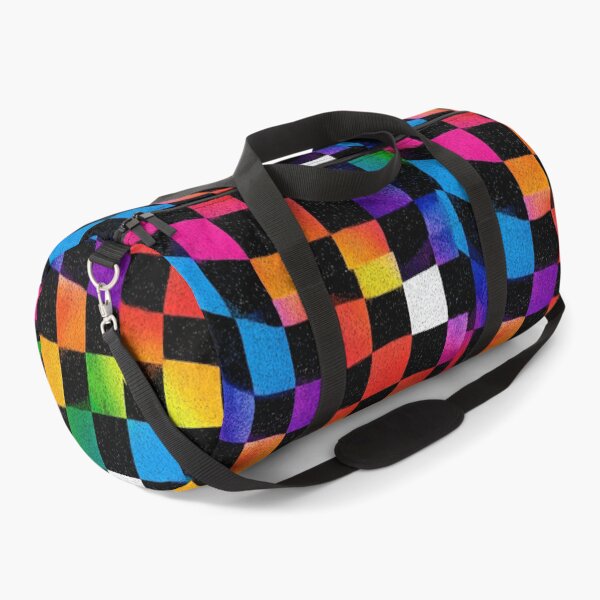 Item preview, Rainbow Abstract Checkerboard 1 designed and sold by W Designs.