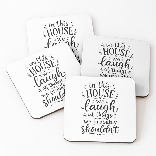 Item preview, Poster for a home with a bit of humour  designed and sold by The Curious Cow.