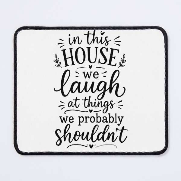Item preview, Poster for a home with a bit of humour  designed and sold by The Curious Cow.
