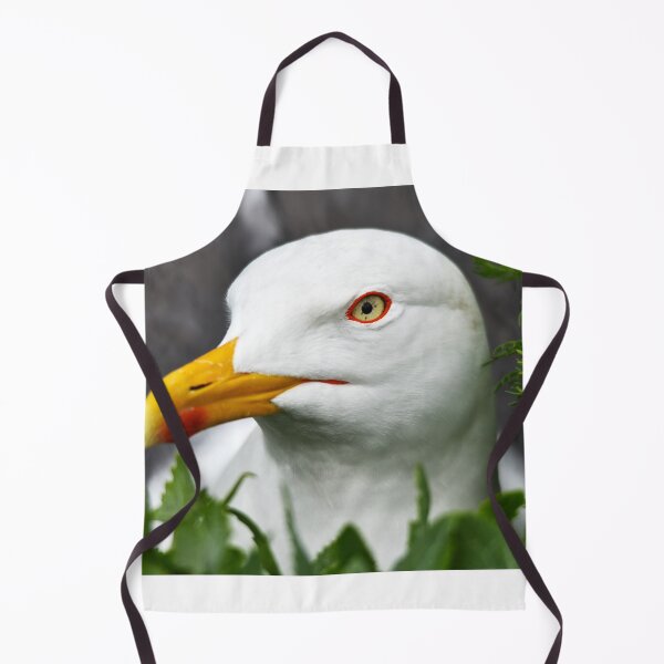 Item preview, Seagull Portrait Among Green Leaves designed and sold by Shanguai.