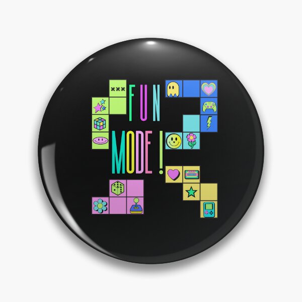 Item preview, FUN MODE! Retro Arcade Gaming Graphic T-Shirt | Colorful Pastel Pop Art Gamer Tee designed and sold by Aimetoi.