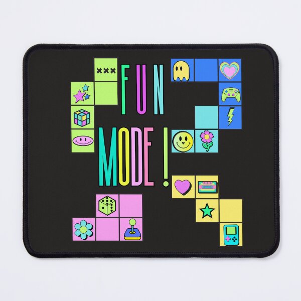 Item preview, FUN MODE! Retro Arcade Gaming Graphic T-Shirt | Colorful Pastel Pop Art Gamer Tee designed and sold by Aimetoi.