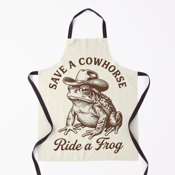 Item preview, Save A Cowhorse Ride A Frog Funny Cowboy Rodeo designed and sold by Y-Vibes.