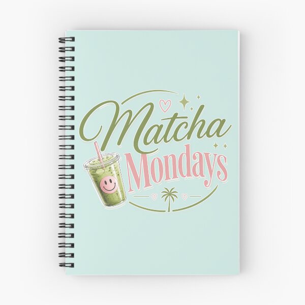 Item preview, Matcha Mondays | Cute Matcha Lover Typography Design for Matcha Fans designed and sold by TheStephanieRome.