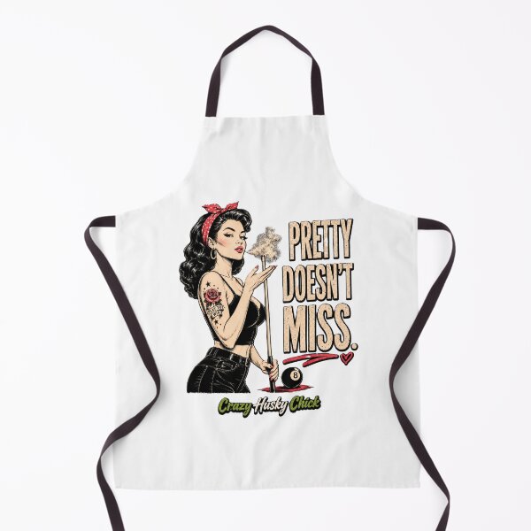 Item preview, Pretty Doesn't Miss designed and sold by Crazyhuskychick.