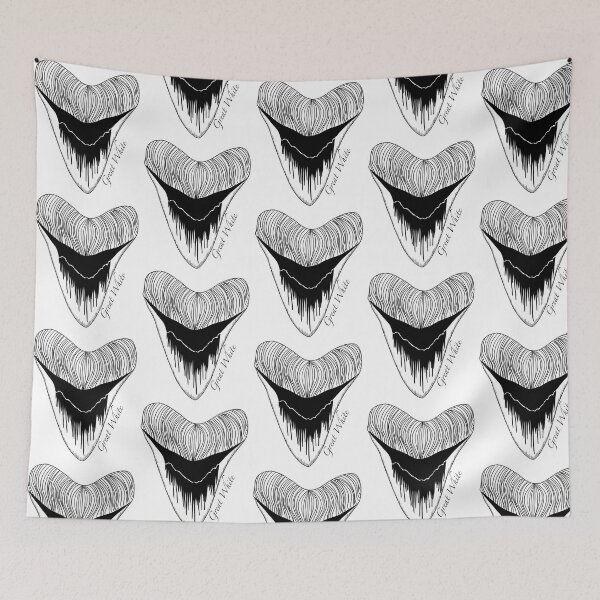 Item preview, Great White Shark Tooth designed and sold by rojbskn.