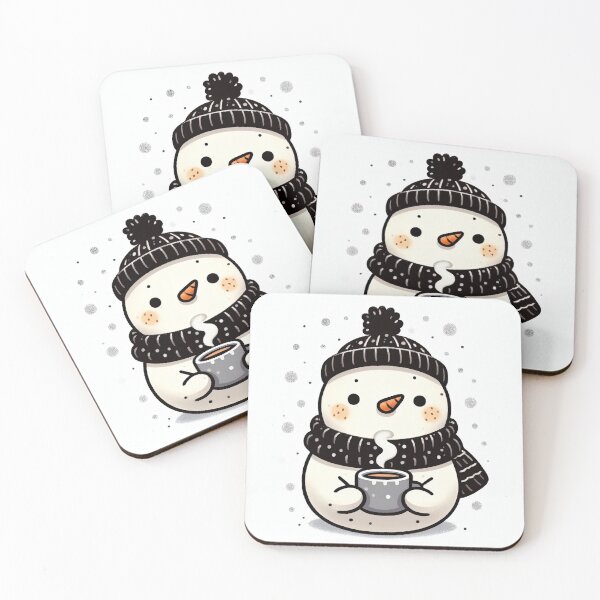 Item preview, Snowman With Mug designed and sold by Art School Dropout.