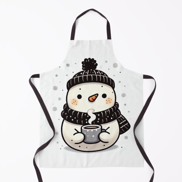Item preview, Snowman With Mug designed and sold by Art School Dropout.