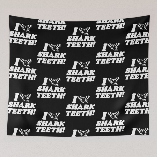 Item preview, I Love Shark Teeth designed and sold by rojbskn.