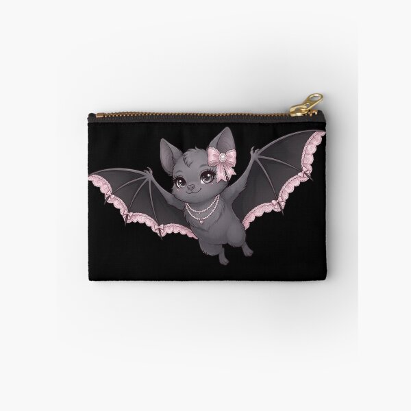 Item preview, Cute Coquette Aesthetic Lace Bat designed and sold by KelliesGrafix.