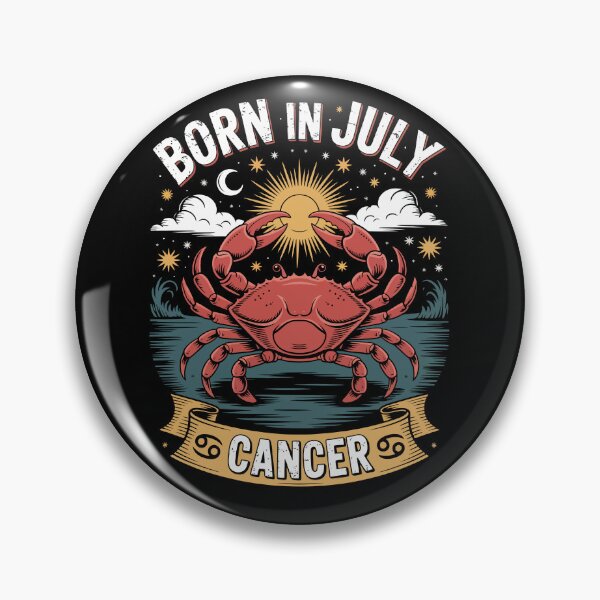 Item preview, BORN IN JULY CANCER designed and sold by jkrphoto.