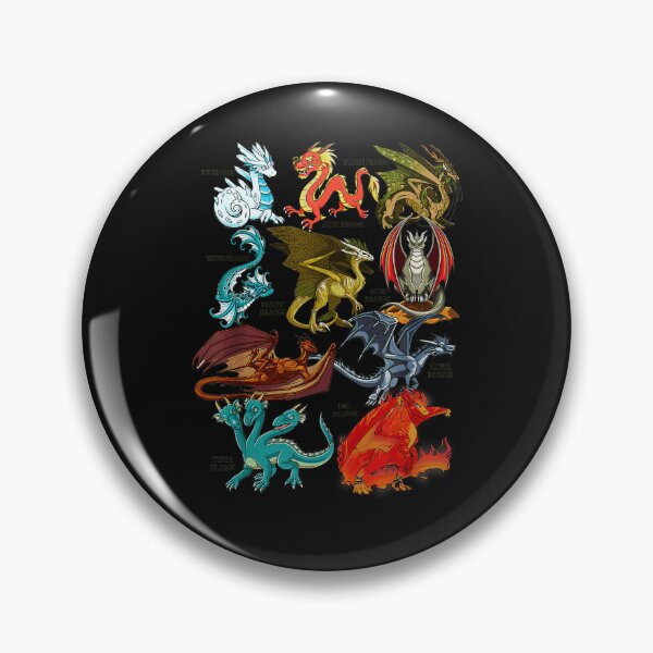 Item preview, Ice Dragon Water Dragon Desert Dragon Hydra Dragon Forest Dragon Asian Dragon Rock Dragon Silver Dragon Fire Dragon Types Dragon Lover Gift designed and sold by MOnnroyu.