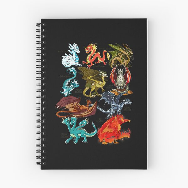 Item preview, Ice Dragon Water Dragon Desert Dragon Hydra Dragon Forest Dragon Asian Dragon Rock Dragon Silver Dragon Fire Dragon Types Dragon Lover Gift designed and sold by MOnnroyu.