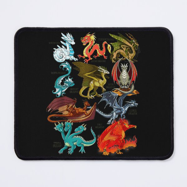 Item preview, Ice Dragon Water Dragon Desert Dragon Hydra Dragon Forest Dragon Asian Dragon Rock Dragon Silver Dragon Fire Dragon Types Dragon Lover Gift designed and sold by MOnnroyu.