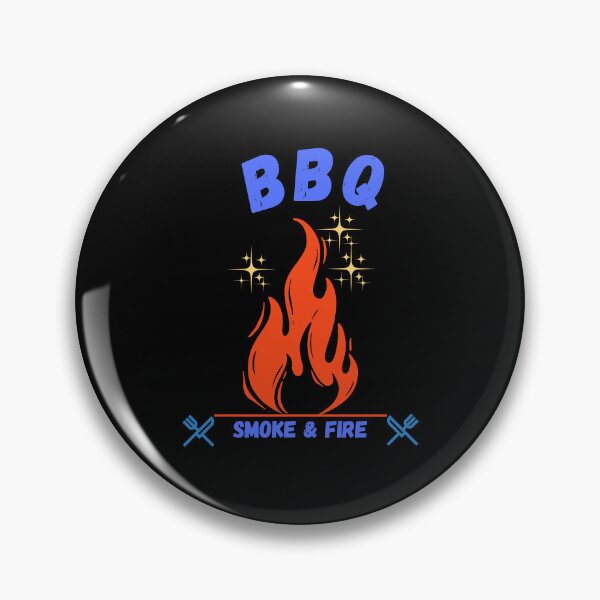 Item preview, BBQ Smoke & Fire Retro Grill Master T-Shirt | Vintage Barbecue Design for Pitmasters designed and sold by emiliacreations.