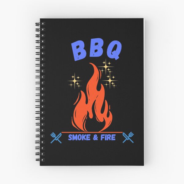 Item preview, BBQ Smoke & Fire Retro Grill Master T-Shirt | Vintage Barbecue Design for Pitmasters designed and sold by emiliacreations.